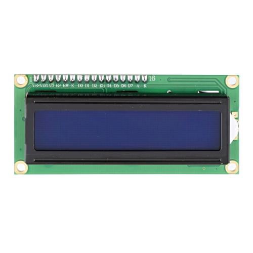 LCD DISPLAY 16X02 AZUL I2C