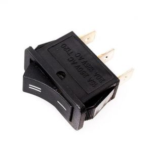 SWITCH NEGRO 3P ON-ON 15A 250V