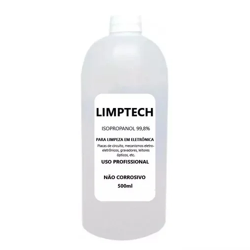 ALCOHOL ISOPROPILICO 99.8% LIMPTECH 500ML USO PROFESIONAL
