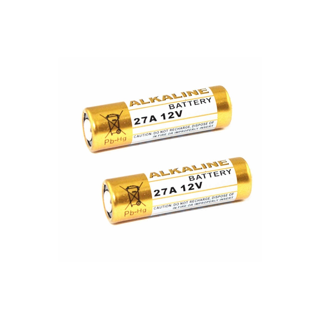 Bateria Pila Alcalina 27A A27 12V 27mAh 28x8mm Para Controles 